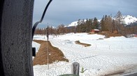 Archiv Foto Webcam Crans Montana: Wanderweg am Golfplatz 09:00