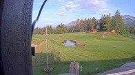 Archiv Foto Webcam Crans Montana: Wanderweg am Golfplatz 06:00