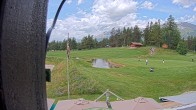 Archived image Webcam Crans Montana - Golf Course Hole 18 11:00