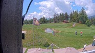 Archived image Webcam Crans Montana - Golf Course Hole 18 11:00