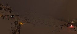 Archiv Foto Webcam Crans Montana: Bergstation Les Violettes 01:00