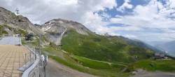 Archiv Foto Webcam Crans Montana: Bergstation Les Violettes 11:00