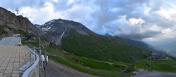 Archiv Foto Webcam Crans Montana: Bergstation Les Violettes 19:00