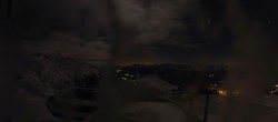 Archived image Webcam Crans Montana - Top station La Tsa chair lift 03:00