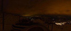 Archiv Foto Webcam Crans Montana: Aminona - Bergstation Sessellift Tsa 01:00