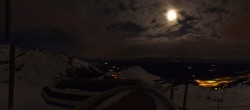 Archived image Webcam Crans Montana - Top station La Tsa chair lift 03:00