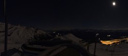 Archived image Webcam Crans Montana - Top station La Tsa chair lift 05:00