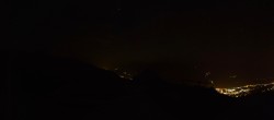 Archiv Foto Webcam Crans Montana: Aminona - Bergstation Sessellift Tsa 23:00