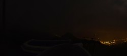 Archiv Foto Webcam Crans Montana: Aminona - Bergstation Sessellift Tsa 23:00