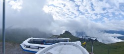 Archiv Foto Webcam Crans Montana: Aminona - Bergstation Sessellift Tsa 07:00