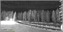 Archiv Foto Webcam Pokljuka: Biathlonstadion Eingang 23:00