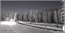 Archiv Foto Webcam Pokljuka: Biathlonstadion Eingang 03:00