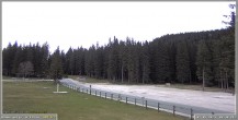 Archived image Webcam Pokljuka: Biathlon Stadium Entrance 07:00