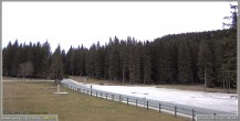 Archiv Foto Webcam Pokljuka: Biathlonstadion Eingang 13:00