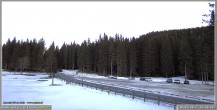 Archiv Foto Webcam Pokljuka: Biathlonstadion Eingang 15:00