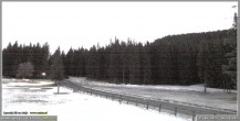 Archived image Webcam Pokljuka: Biathlon Stadium Entrance 06:00