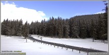 Archiv Foto Webcam Pokljuka: Biathlonstadion Eingang 11:00