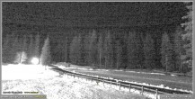 Archiv Foto Webcam Pokljuka: Biathlonstadion Eingang 17:00