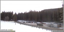 Archiv Foto Webcam Pokljuka: Biathlonstadion Eingang 05:00