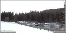 Archiv Foto Webcam Pokljuka: Biathlonstadion Eingang 06:00