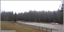 Archiv Foto Webcam Pokljuka: Biathlonstadion Eingang 09:00