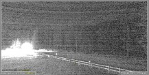 Archived image Webcam Pokljuka: Biathlon Stadium Entrance 23:00