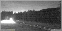 Archived image Webcam Pokljuka: Biathlon Stadium Entrance 03:00