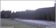 Archived image Webcam Pokljuka: Biathlon Stadium Entrance 05:00