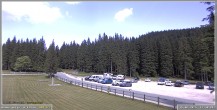 Archiv Foto Webcam Pokljuka: Biathlonstadion Eingang 13:00