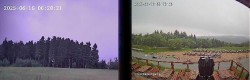Archived image Webcam Niedersfeld: Hochheide Mountain Hut 06:00