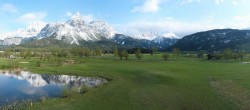 Archived image Webcam Tiroler Zugspitz Arena - Golf Club Ehrwald-Lermoos 17:00