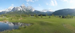 Archiv Foto Webcam Tiroler Zugspitz Arena - Golfplatz Ehrwald-Lermoos 17:00