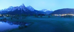 Archiv Foto Webcam Tiroler Zugspitz Arena - Golfplatz Ehrwald-Lermoos 03:00