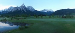 Archived image Webcam Tiroler Zugspitz Arena - Golf Club Ehrwald-Lermoos 05:00