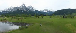 Archiv Foto Webcam Tiroler Zugspitz Arena - Golfplatz Ehrwald-Lermoos 09:00