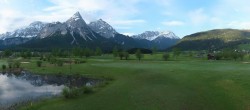 Archived image Webcam Tiroler Zugspitz Arena - Golf Club Ehrwald-Lermoos 06:00