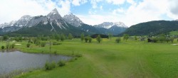 Archiv Foto Webcam Tiroler Zugspitz Arena - Golfplatz Ehrwald-Lermoos 13:00