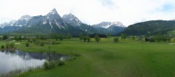Archiv Foto Webcam Tiroler Zugspitz Arena - Golfplatz Ehrwald-Lermoos 11:00
