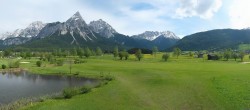Archiv Foto Webcam Tiroler Zugspitz Arena - Golfplatz Ehrwald-Lermoos 15:00