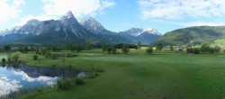 Archiv Foto Webcam Tiroler Zugspitz Arena - Golfplatz Ehrwald-Lermoos 07:00