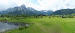 Archived image Webcam Tiroler Zugspitz Arena - Golf Club Ehrwald-Lermoos 11:00