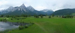 Archiv Foto Webcam Tiroler Zugspitz Arena - Golfplatz Ehrwald-Lermoos 17:00