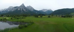 Archived image Webcam Tiroler Zugspitz Arena - Golf Club Ehrwald-Lermoos 09:00