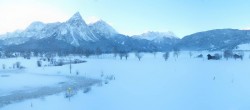 Archiv Foto Webcam Tiroler Zugspitz Arena - Golfplatz Ehrwald-Lermoos 07:00