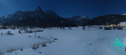 Archiv Foto Webcam Tiroler Zugspitz Arena - Golfplatz Ehrwald-Lermoos 23:00