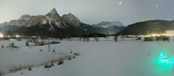 Archived image Webcam Tiroler Zugspitz Arena - Golf Club Ehrwald-Lermoos 23:00