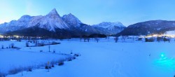 Archiv Foto Webcam Tiroler Zugspitz Arena - Golfplatz Ehrwald-Lermoos 05:00