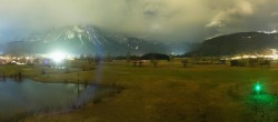 Archived image Webcam Tiroler Zugspitz Arena - Golf Club Ehrwald-Lermoos 19:00