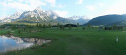 Archiv Foto Webcam Tiroler Zugspitz Arena - Golfplatz Ehrwald-Lermoos 17:00