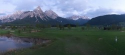 Archiv Foto Webcam Tiroler Zugspitz Arena - Golfplatz Ehrwald-Lermoos 19:00